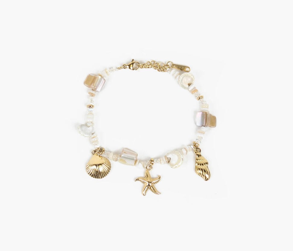 Nohr Petronella Armbånd med Charms🌸Vannfast