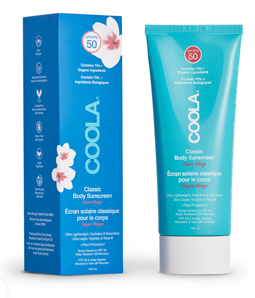 COOLA
Classic Body Lotion SPF50 Guava Mango 148ml