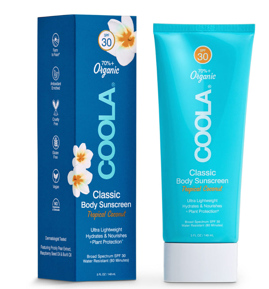 COOLA
Classic Body Lotion SPF30 Tropical Coconut 148ml