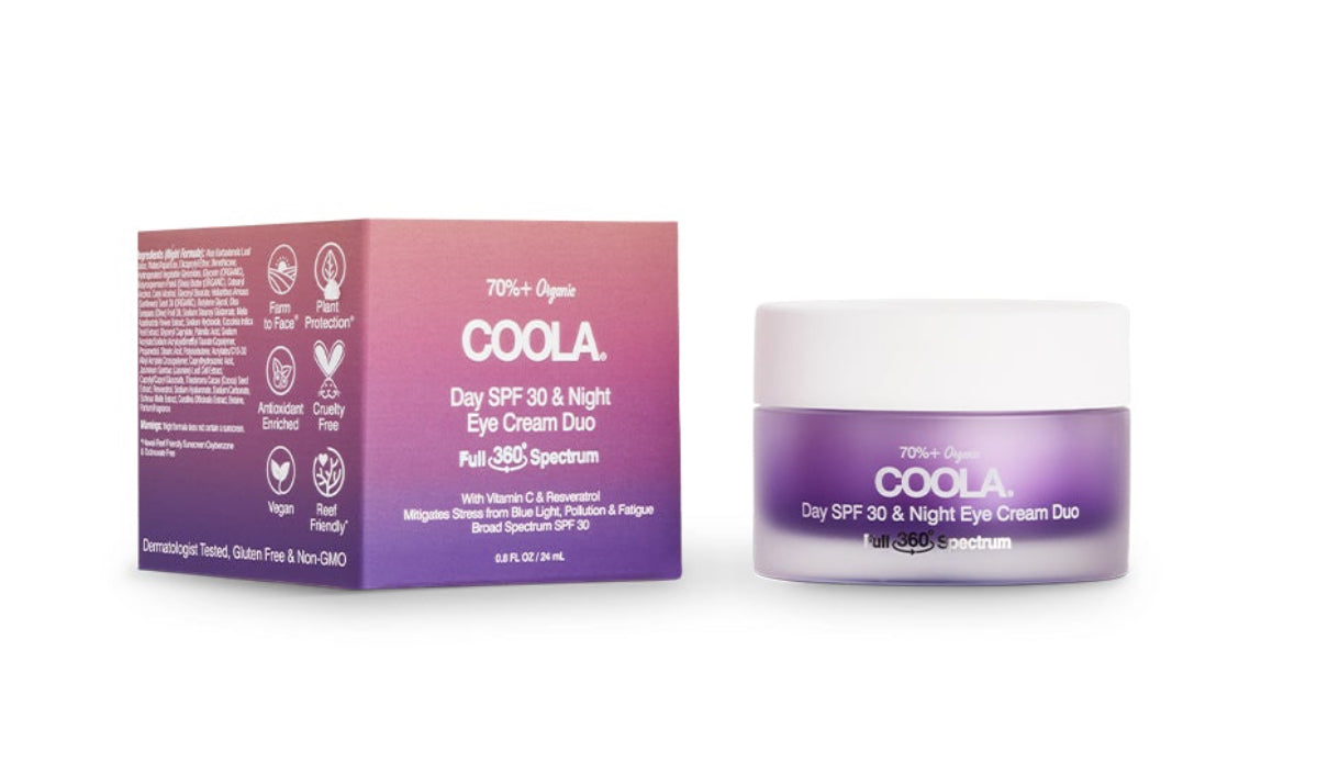 COOLA
Day SPF30 & Night Eye Cream Duo 24ml