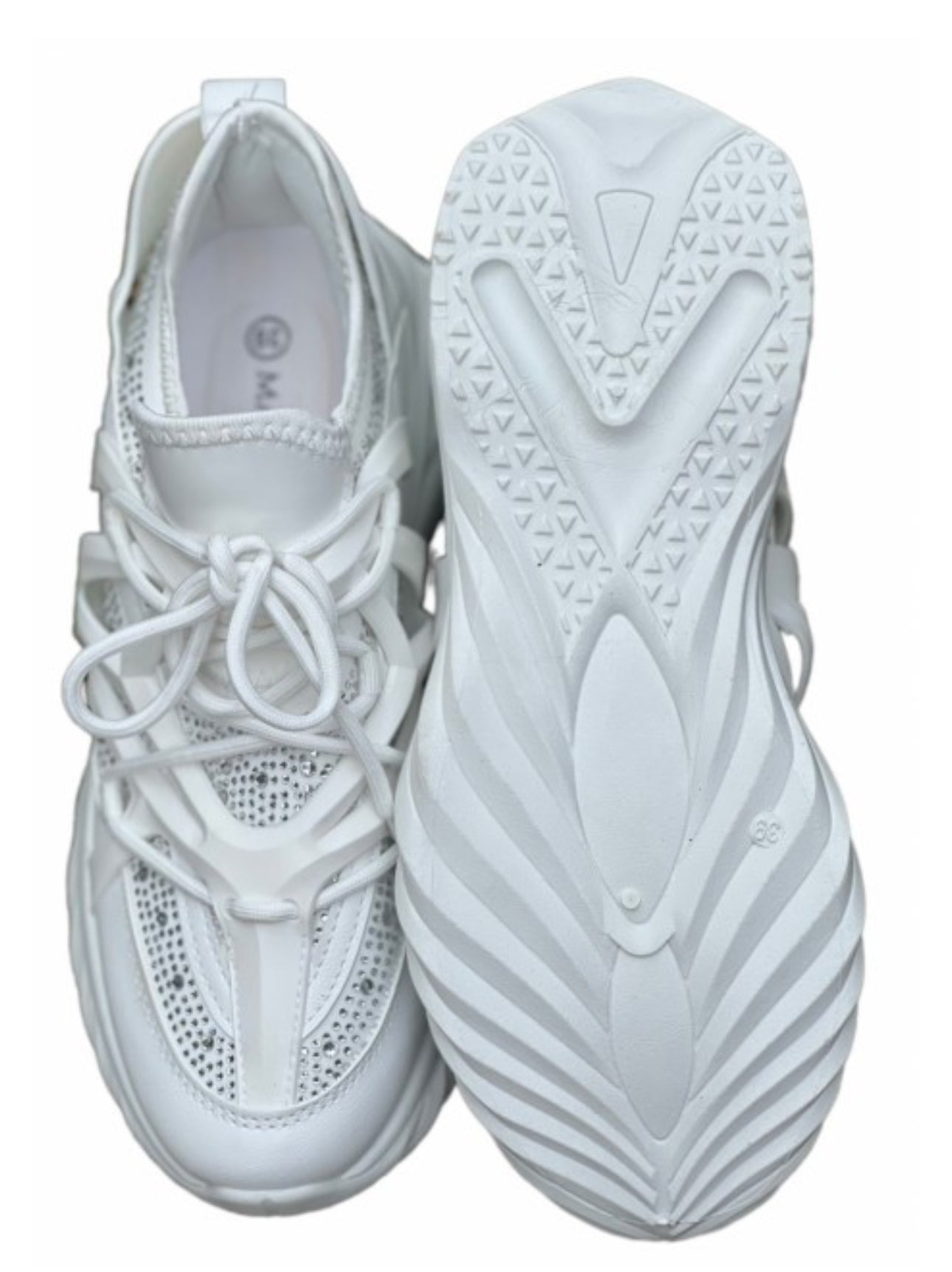 HVIT SPARKLING SNEAKERS
