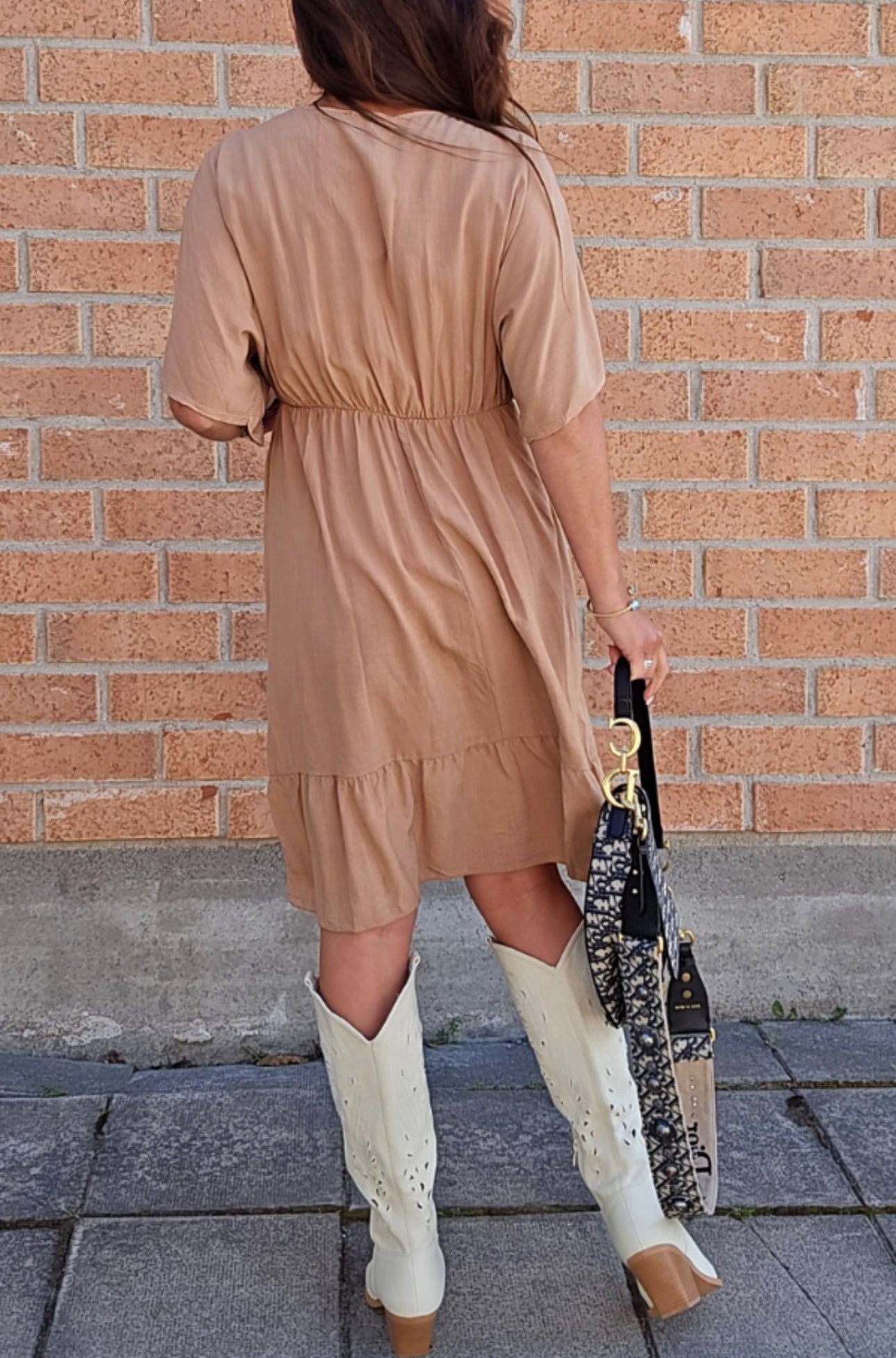 Nydelig kjole i Beige