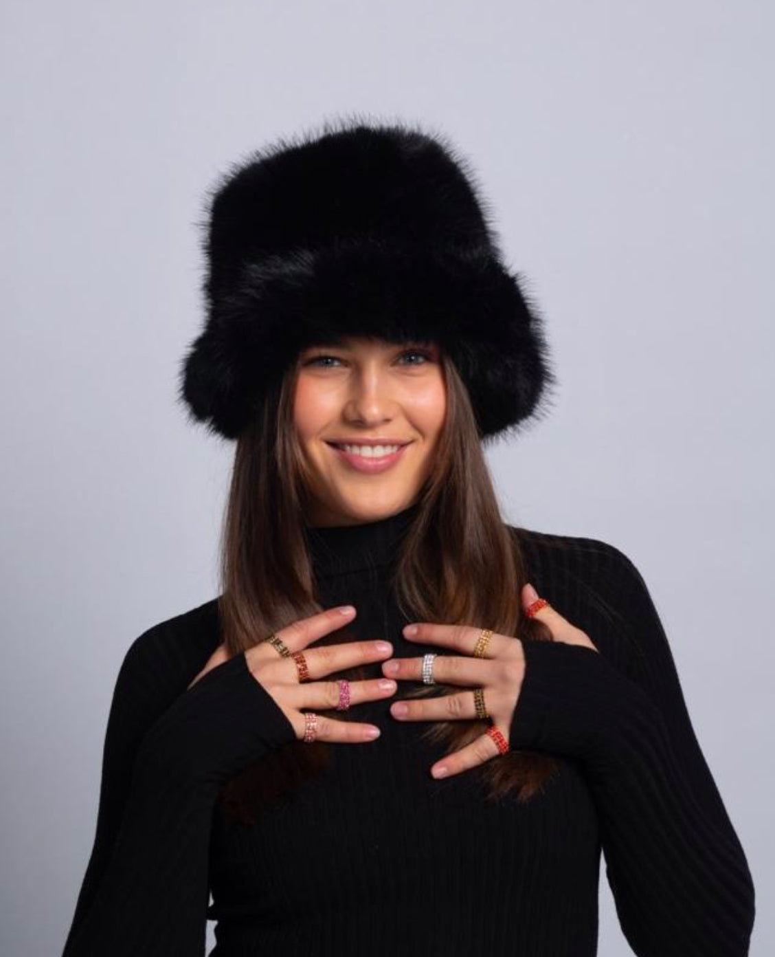 Aurora exclusive fuskepels hatt