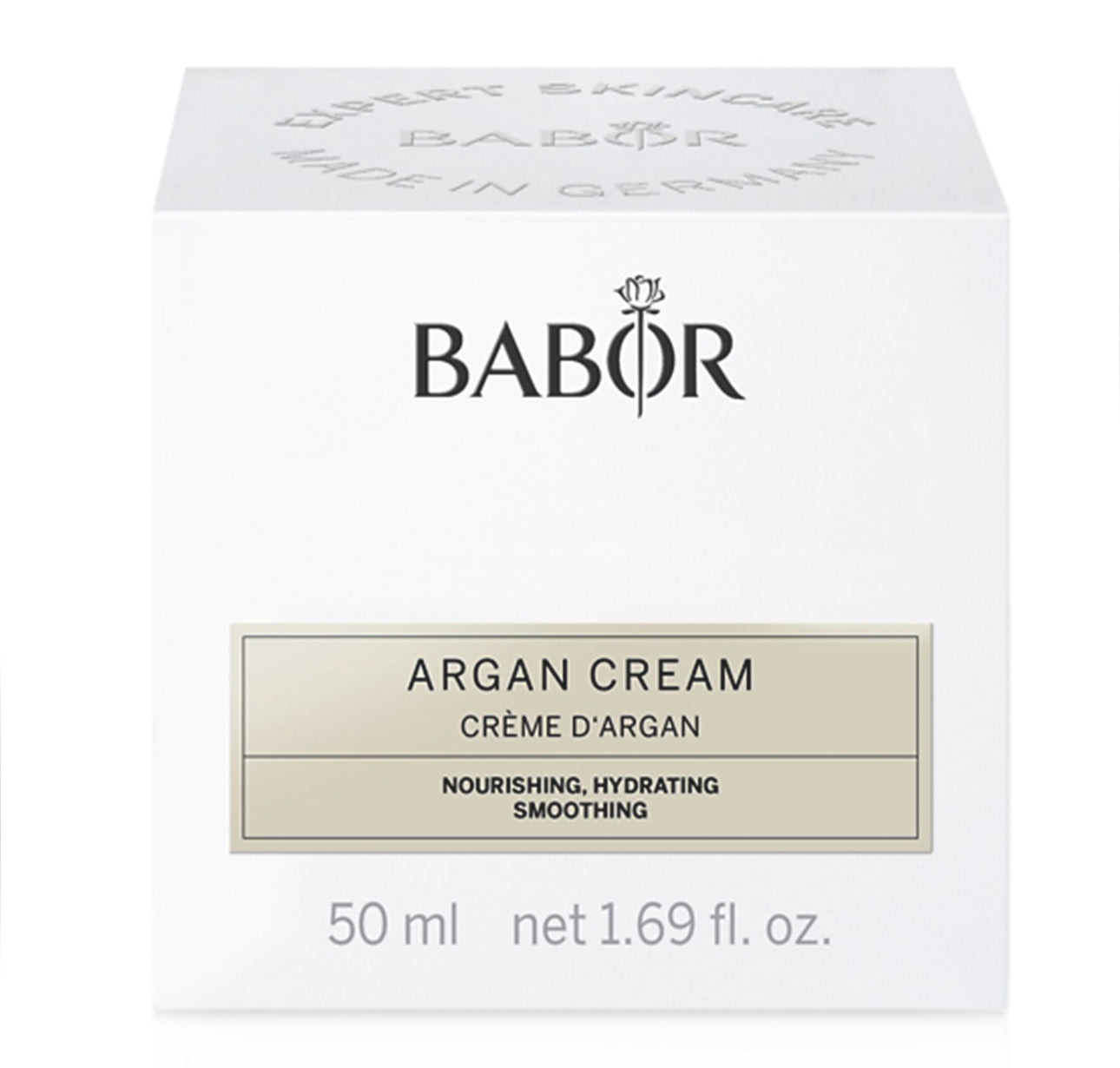 Babor Classics Argan Cream
Nydelig rik, nærende og beroligende krem med verdifull arganolje.