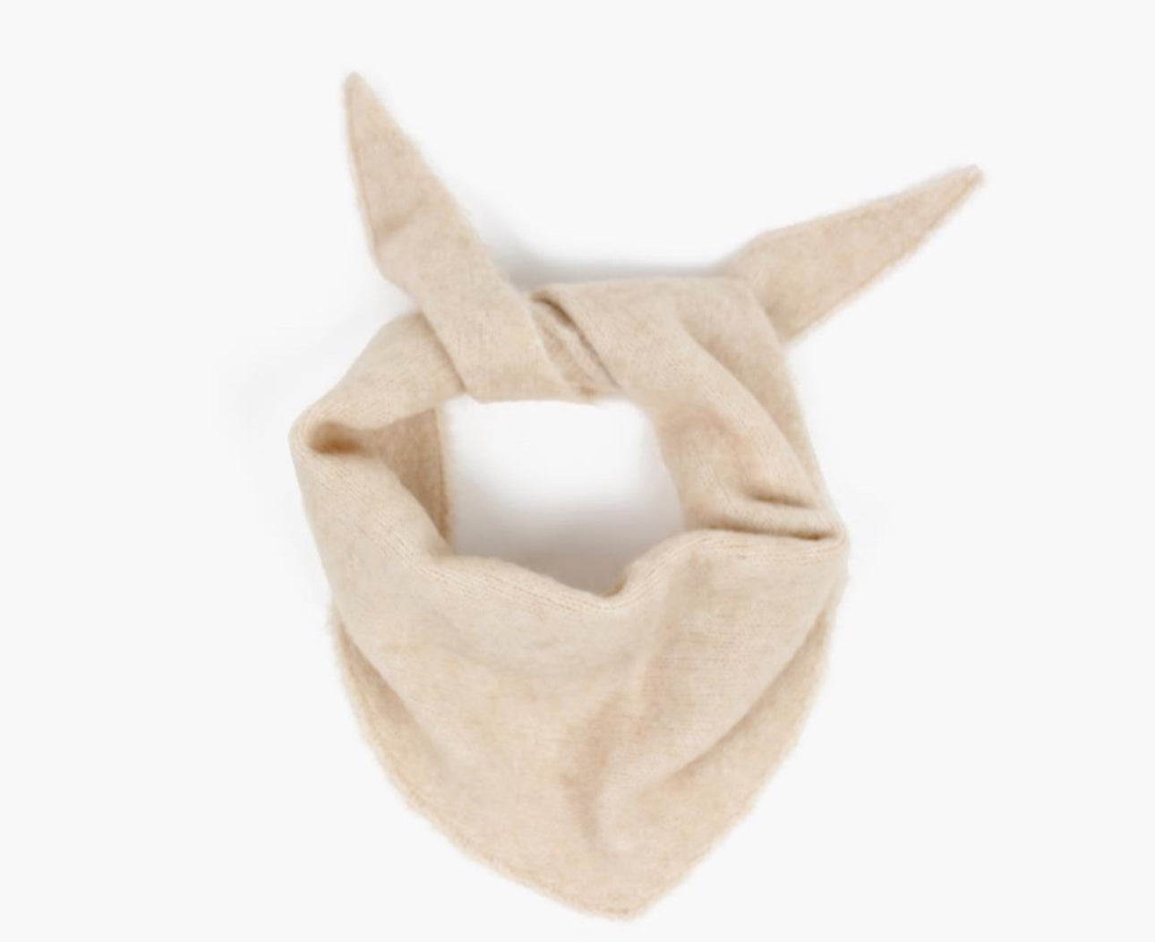 MONTECRISTO Mohair Triangle Scarf Small