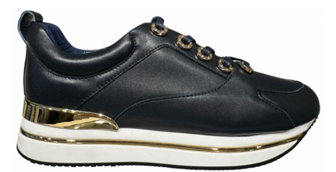 SORT SKINN SNEAKERS M GULL