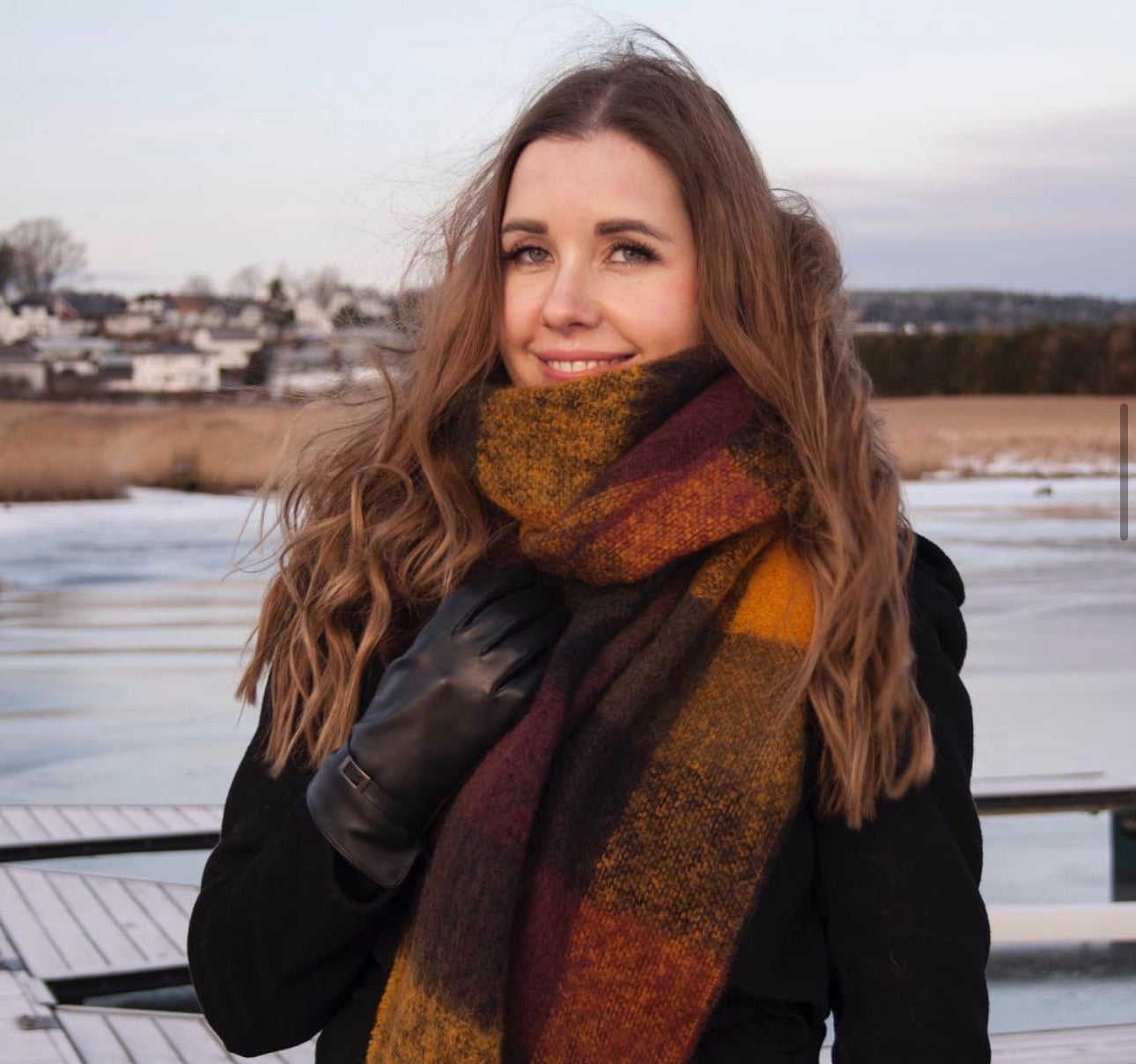 Mohair sjal fra Montecristo