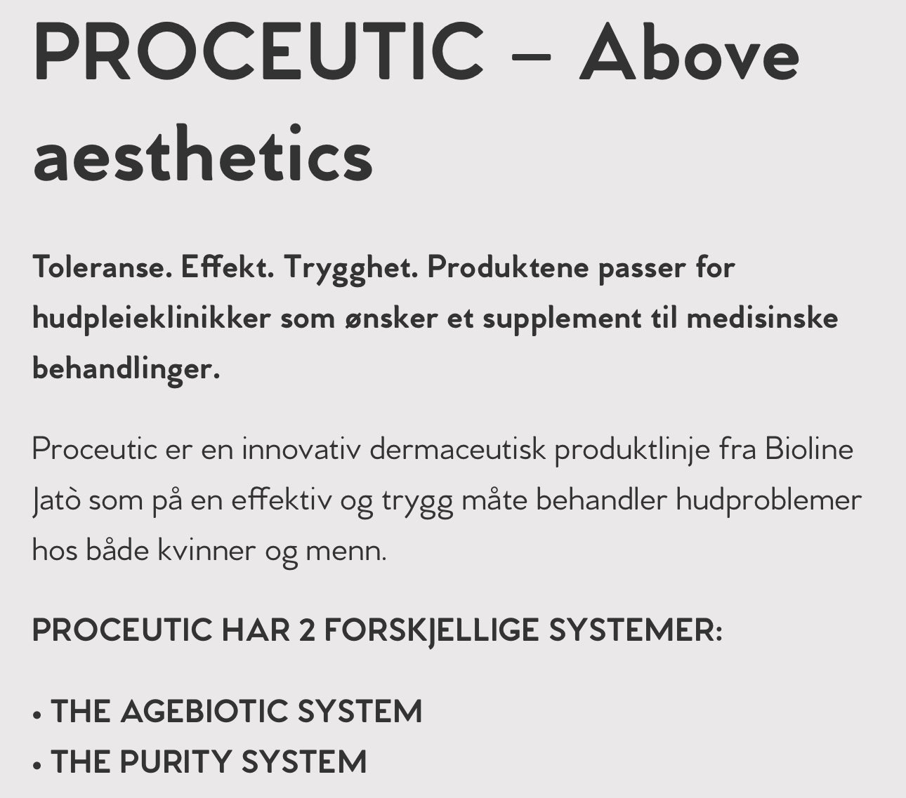 Proceutic Agebiotic Serum