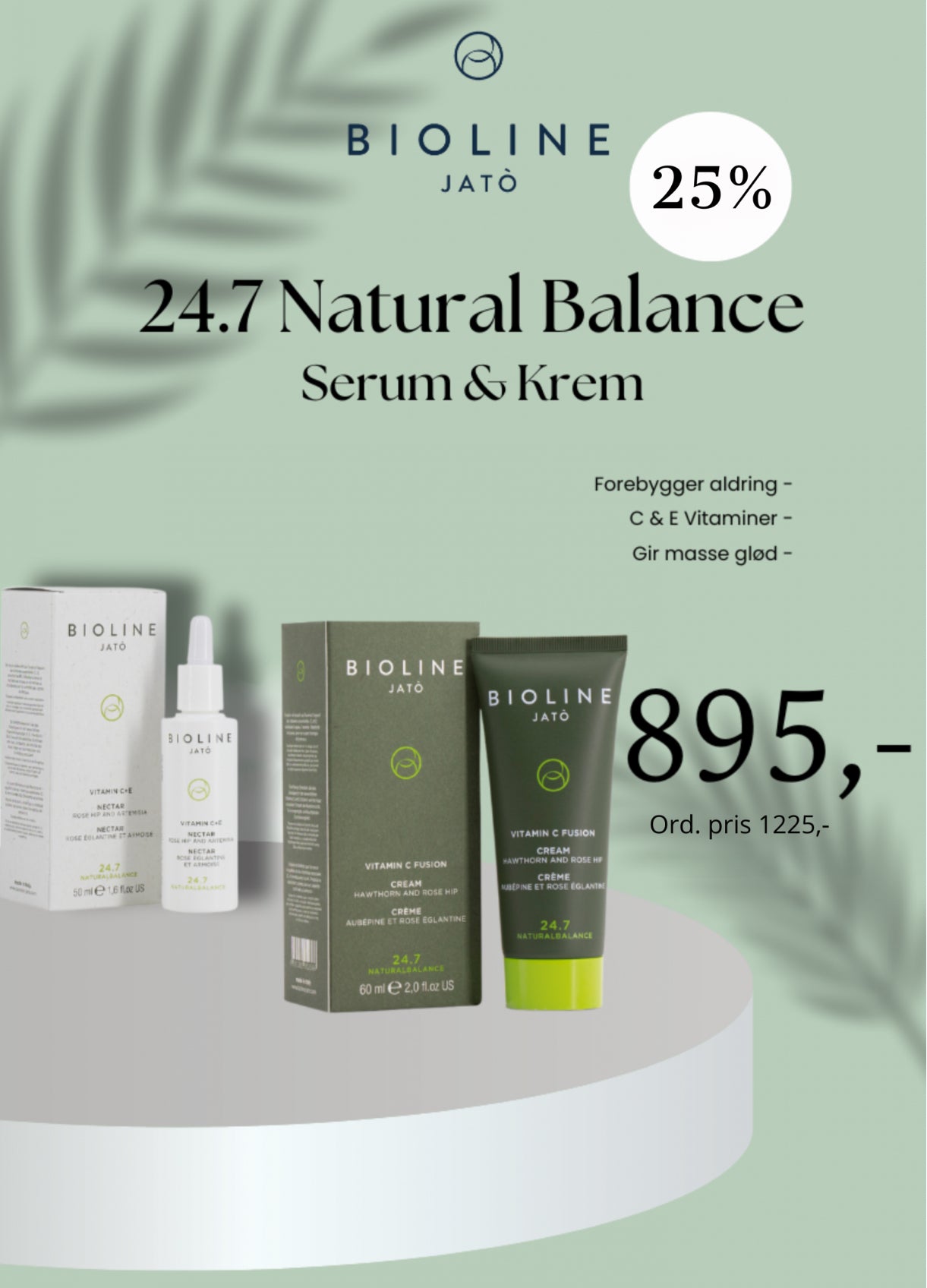 24.7 Vitamin C Duo Krem og Serum KAMP