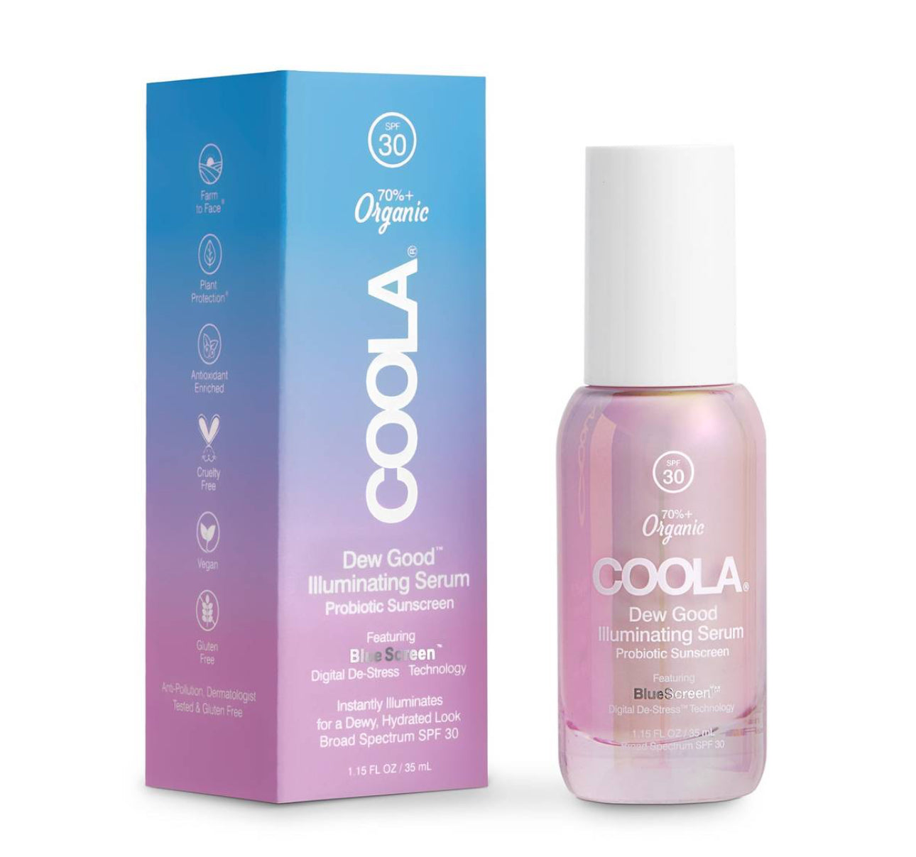COOLA
Dew Good Illuminating Serum SPF30 35ml