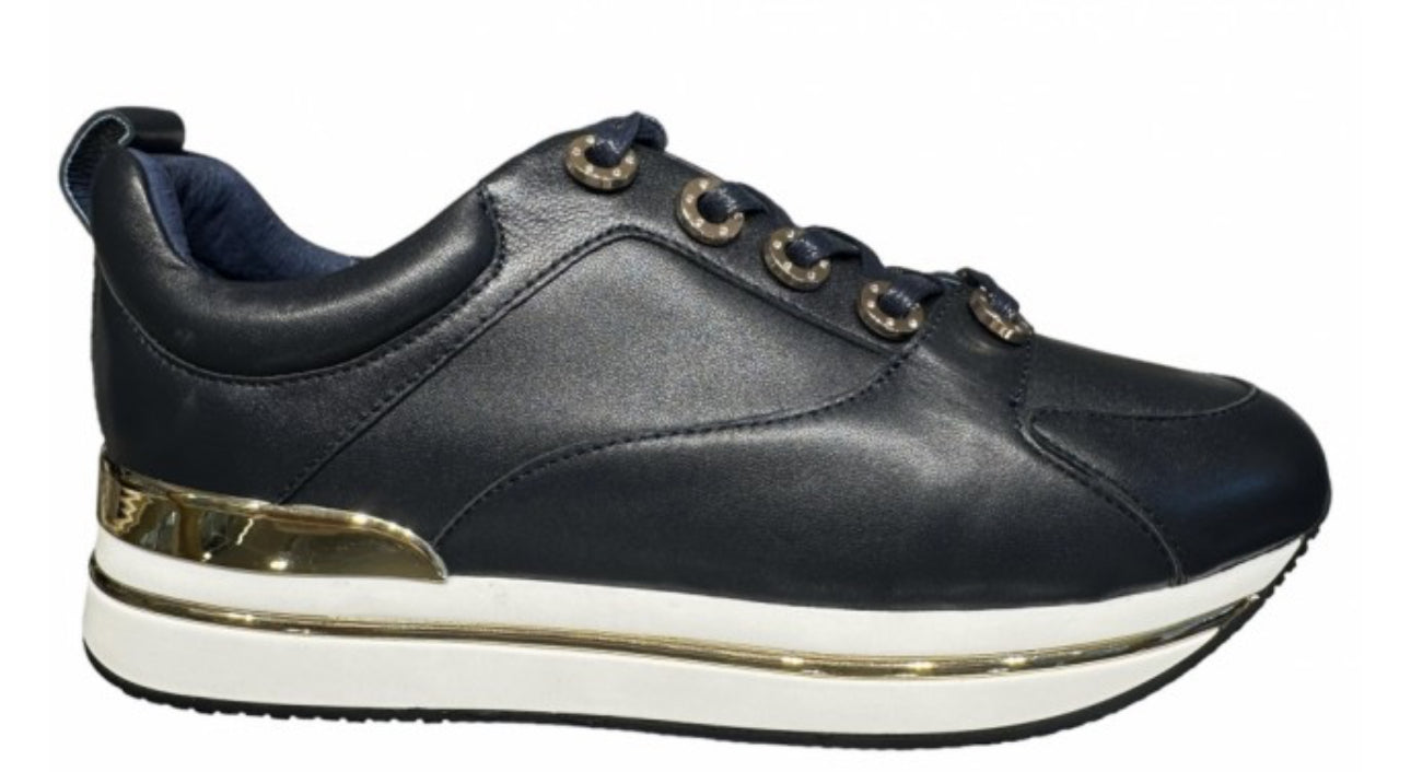 SORT SKINN SNEAKERS M GULL