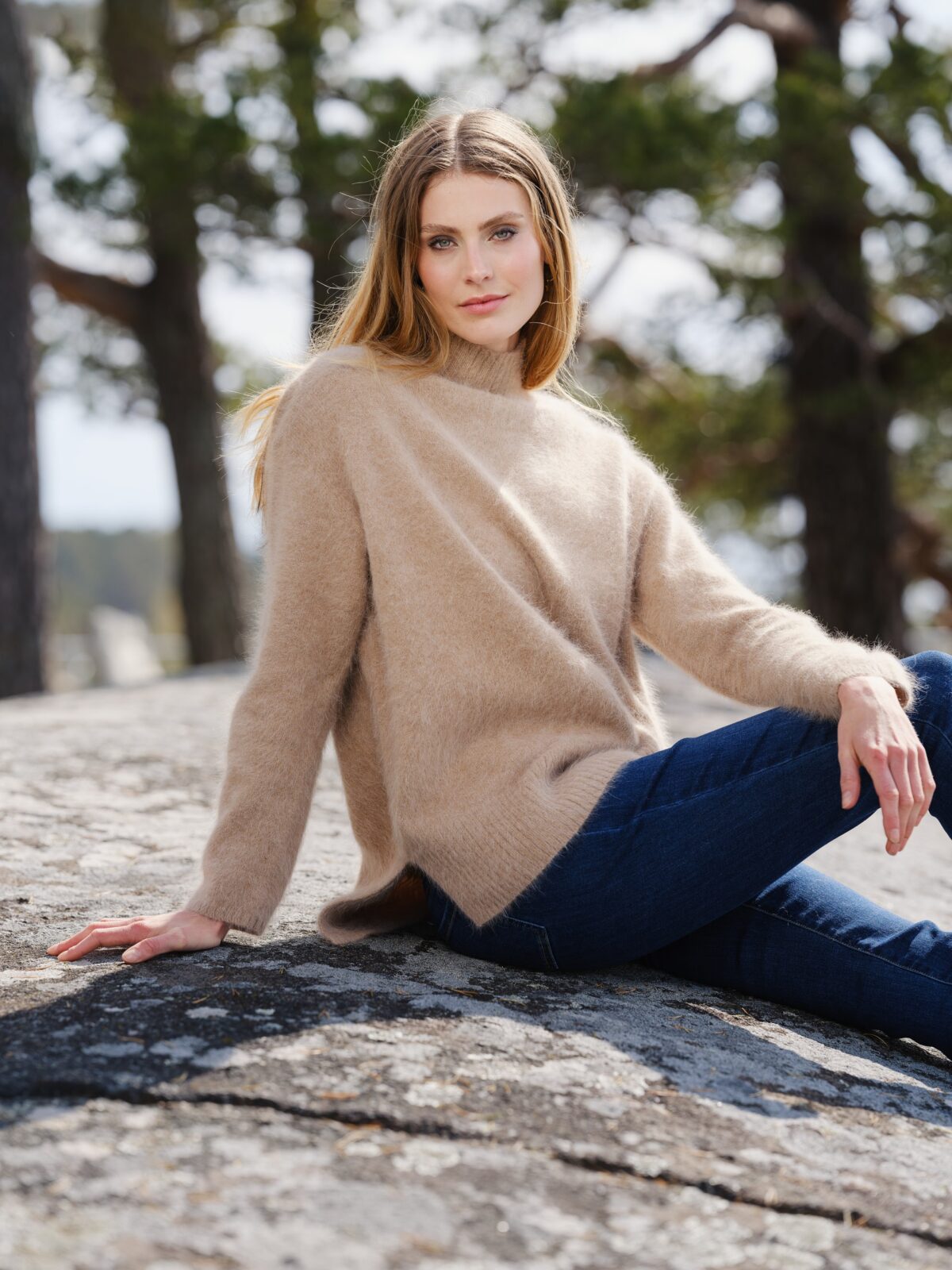 REESE PULLOVER, BEIGE
