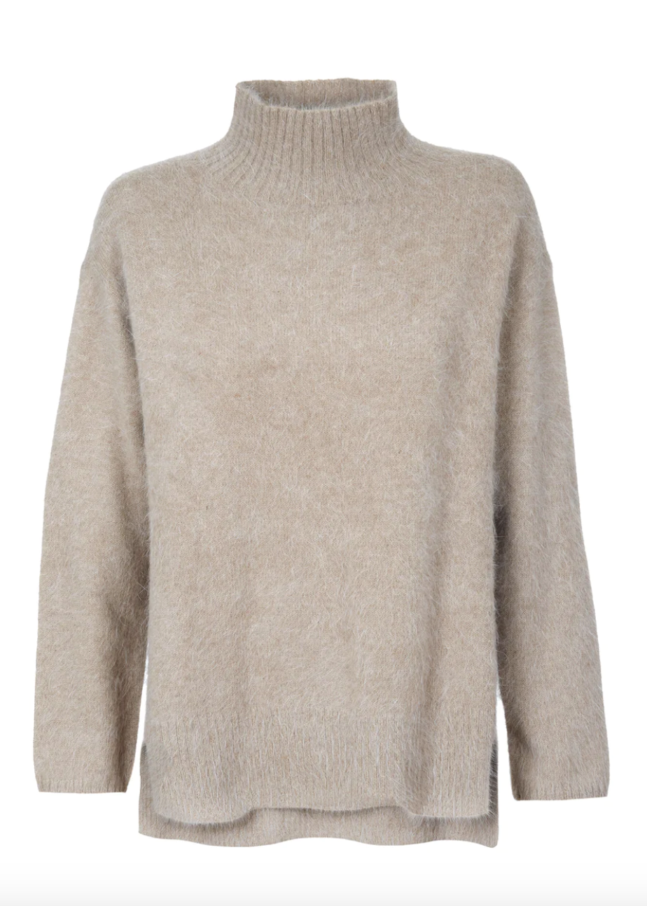 REESE PULLOVER, BEIGE