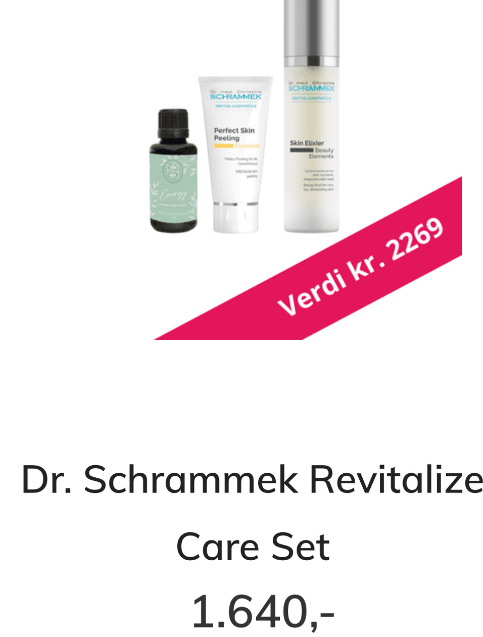 MOMENTS OF CARE
REVITALIZE CARE SET