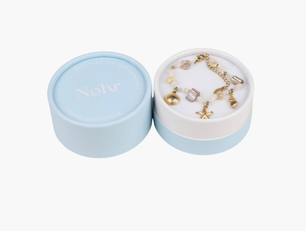 Nohr Petronella Armbånd med Charms🌸Vannfast